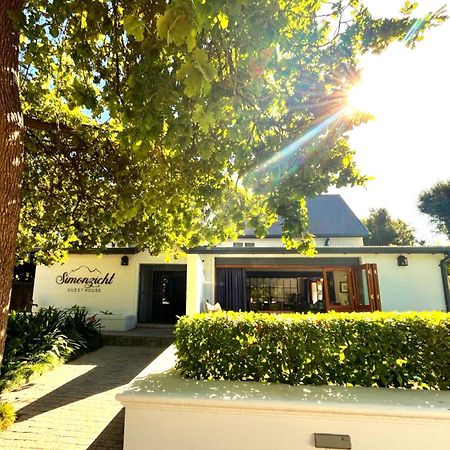 Simonzicht Guest House Stellenbosch Zewnętrze zdjęcie